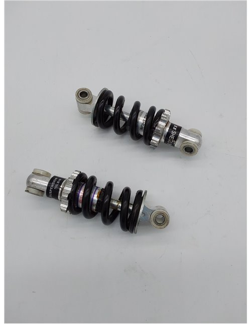 Amortiguador de choque trasero, 2 piezas 125 mm 750LBS Amortiguador de choque trasero para ATV Go-Kart Scooter 49cc       
