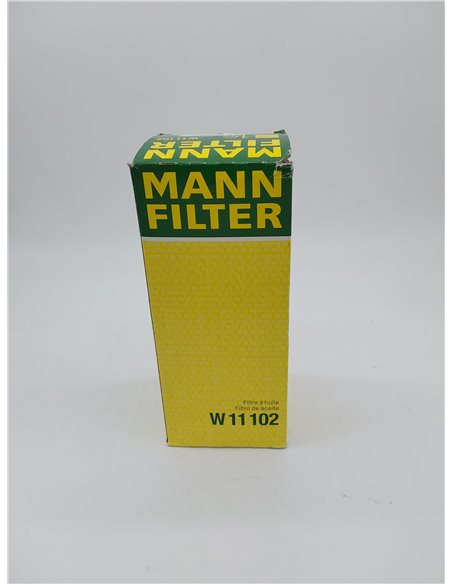 MANN-FILTER lubricante W 11 102 Filtro de aceite – Para maquinaria industrial, agrícola y de construcción       
