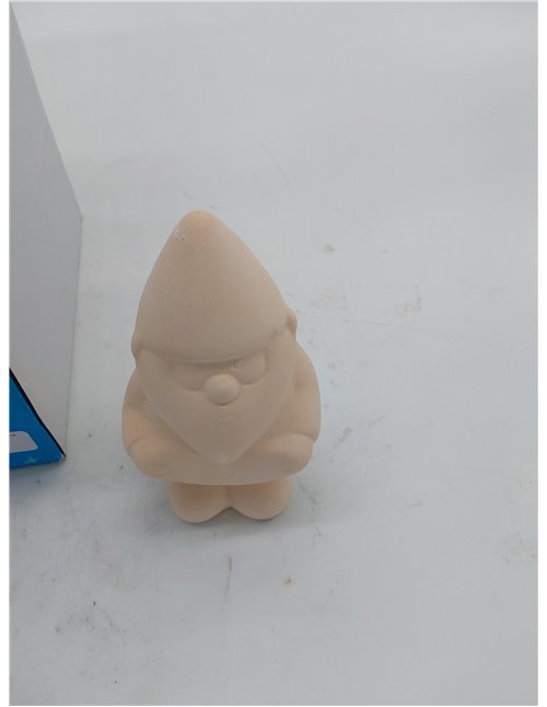 Gnomos de cerámica Baker Ross (paquete de 4) para que los niños decoren. Artes y manualidades       