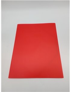 HERMA 19516 Carpeta de dibujo Translúcido en Rojo, A3, plástico resistente, con 3 solapas interiores, carpeta de 1 palmo        2