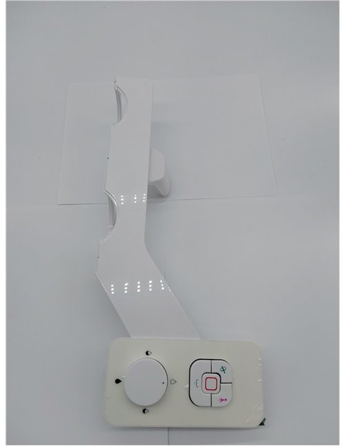 SAMODRA Bidet No Eléctrico para Inodoro, Adaptador Doble Boquilla con Chorro de Agua - Duchas Higienicas para WC       