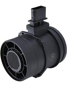 HELLA 8ET 009 149-381 Medidor de la masa de aire - 4polos - Tubuladura       