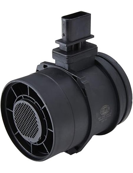 HELLA 8ET 009 149-381 Medidor de la masa de aire - 4polos - Tubuladura       