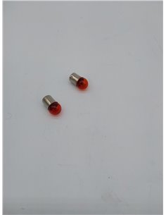 cyclingcolors 2x 12V 10W BA15S naranja bombilla coche moto ciclomotor scooter bombillas luz        2