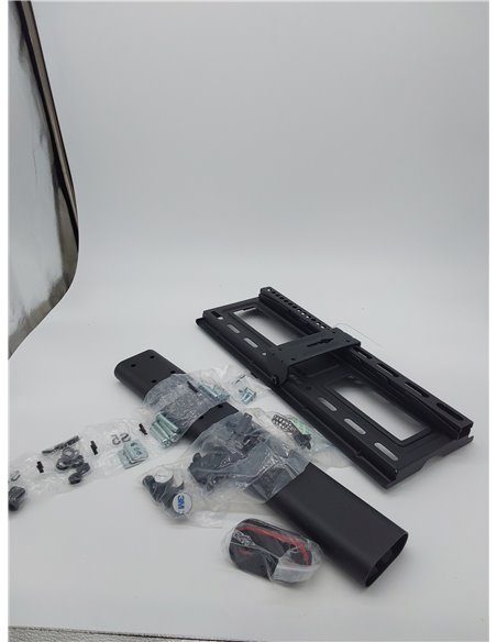 RFIVER Soporte TV Pie de Mesa Giratorio & Altura Ajustable para 26 a 55 Pulgadas Plana Curva Television Pantallas - Universal Te
