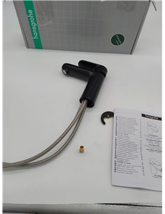 hansgrohe Vernis Blend Grifo monomando de lavabo 100, sin vaciador automático, negro mate, 71580670        2