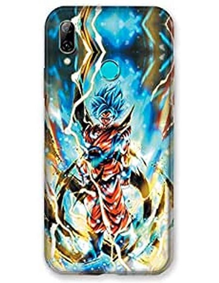 Cokitec - Carcasa para Huawei Honor 10 Lite/P Smart (2019), diseño de dragón, Color Blanco       