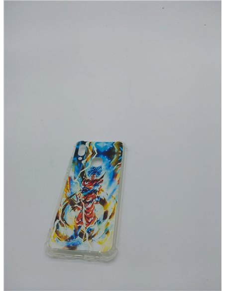 Cokitec - Carcasa para Huawei Honor 10 Lite/P Smart (2019), diseño de dragón, Color Blanco       