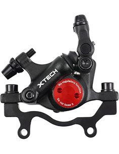 ShenZhenShiShiLiLan Freno de disco hidráulico CNC bicicleta, conjunto de frenos de disco delantero y trasero, freno hidráulico b