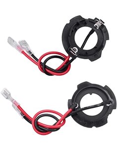 HUIQIAODS Clip de retención del soporte del adaptador de la bombilla del faro LED H7 para V-W Go-lf 5 M-K5       