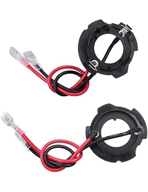 HUIQIAODS Clip de retención del soporte del adaptador de la bombilla del faro LED H7 para V-W Go-lf 5 M-K5       