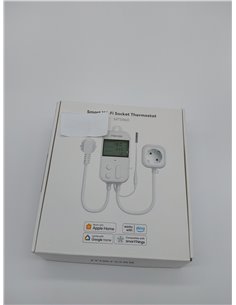 Meross Inteligente Enchufe de Digital Termostato con Sonda, WiFi Controlador de Temperatura para Acuarios, Incubación, Plantas d 2
