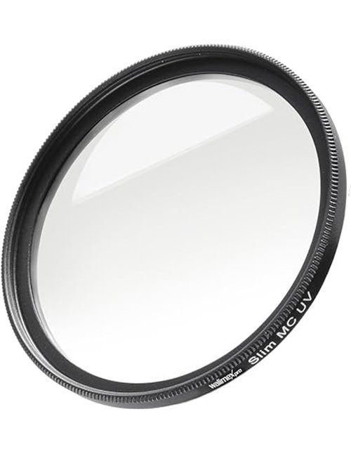 Walimex Pro Slim MC - Filtro UV (55 mm), color negro       
