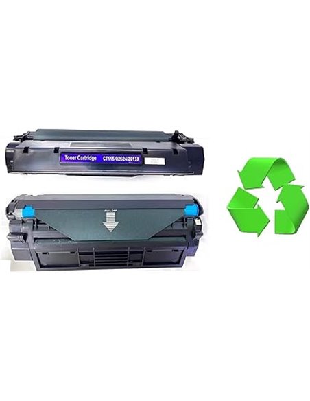 Super Oferta Toner GENERICO para HP C7115X / Q2613X / Q2624X Y GENERICO Compatible con Canon EP-25X para impresoras HP Laserjet 