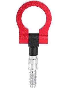 Kit de anillo de remolque universal para remolque de coche, kit de gancho de remolque delantero de aleación de aluminio para rem