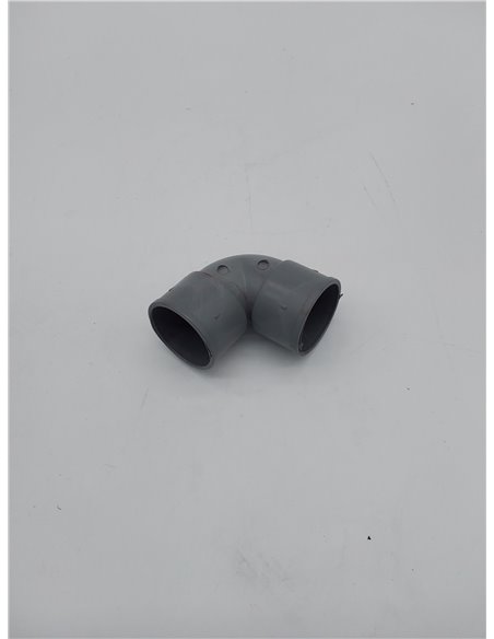 Anzapack 855552X - Codo Pvc Hembra-Hembra 87º 40 Mm.       