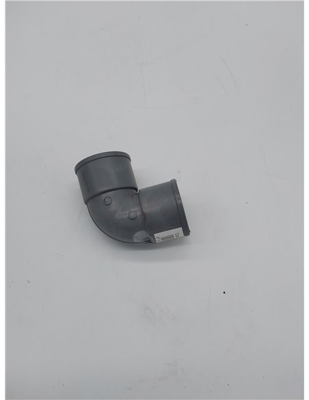 Anzapack 855552X - Codo Pvc Hembra-Hembra 87º 40 Mm.       