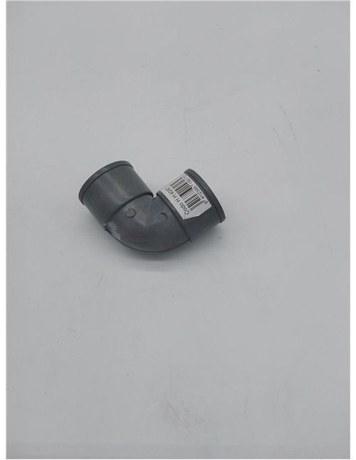 Anzapack 855552X - Codo Pvc Hembra-Hembra 87º 40 Mm.       
