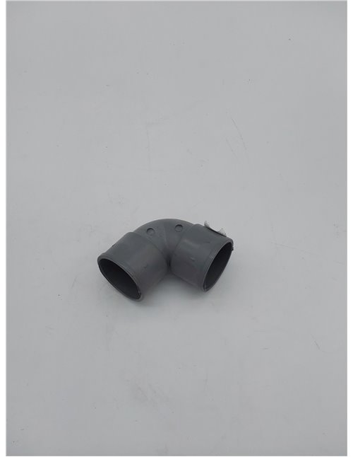 Anzapack 855552X - Codo Pvc Hembra-Hembra 87º 40 Mm.       