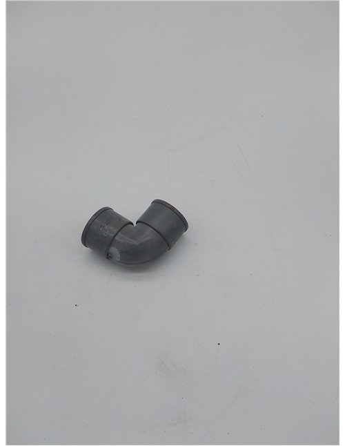 Anzapack 855552X - Codo Pvc Hembra-Hembra 87º 40 Mm.       