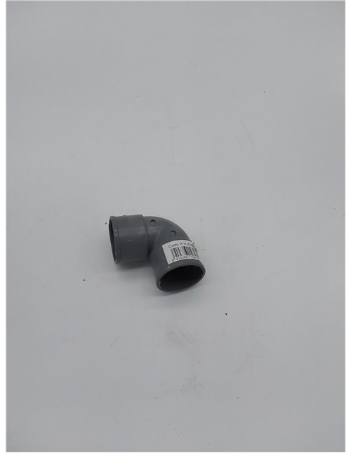 Anzapack 855552X - Codo Pvc Hembra-Hembra 87º 40 Mm.       
