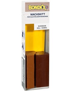 Bondex - Kit de cera para reparar arañazos en madera, 352683       