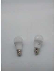 Amazon Basics - Bombilla rosca Edison LED E27, 13 W (equivalente a 100 W), blanco frío, no regulable, paquete de 2, CRI80        2