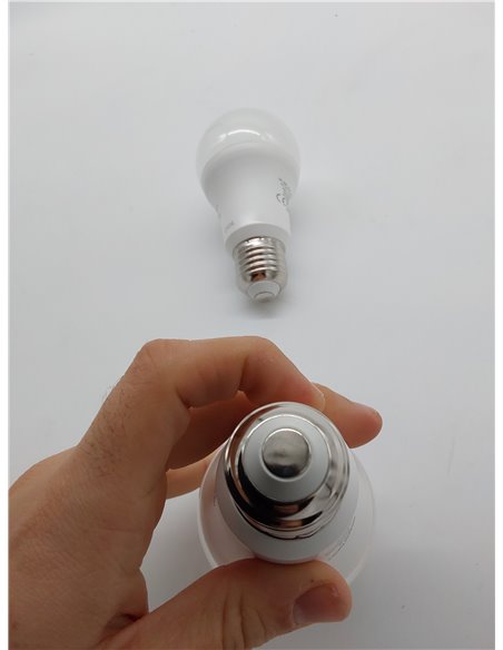 Amazon Basics - Bombilla rosca Edison LED E27, 13 W (equivalente a 100 W), blanco frío, no regulable, paquete de 2, CRI80       