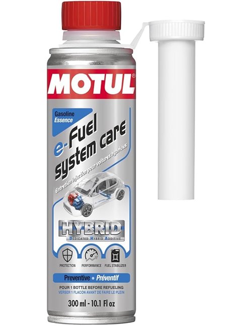 MOTUL Mantenimiento del Sistema de Inyección para Coches Híbridos HEV y PHEV, Aditivo Multifuncional para Mantenimiento y Rendim