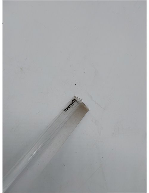 Ibergrif M101-100, Goma para Mampara de Ducha 100CM, Adecuado para Puertas de 5 a 8 MM de Espesor       