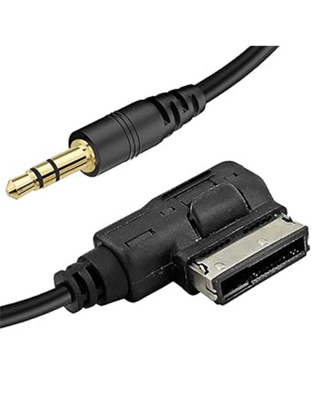 Xiatiaosann AMI MDI MMI Cable AUX para adaptador de interfaz de audio y música Jack de 3,5 mm para Audi A3 / A4 / A5 / A6 / A8 /