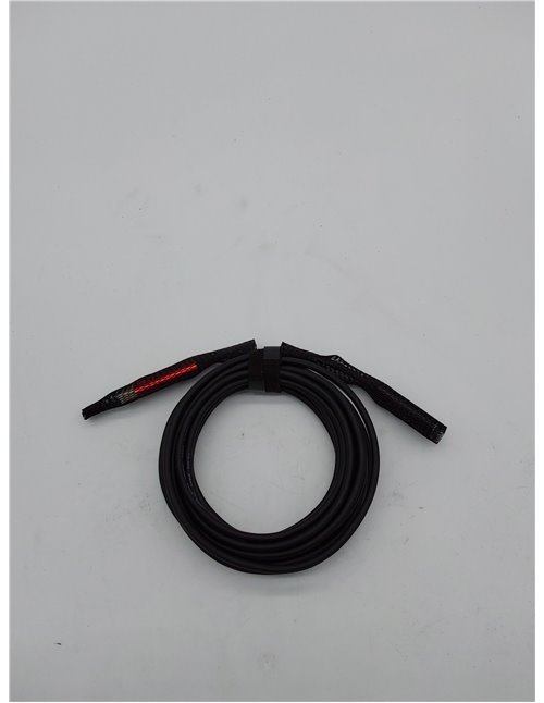 Twozoh Cable HDMI la Fibra 8K 5M, Alta velocidad del Cable la Fibra óptica HDMI 2.1 Compatible con 8K@60Hz 4K@120Hz 48Gbps      