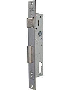 Tesa Assa Abloy 4210305NM Cerradura Monopunto De Palanca Basculante Para Perfiles metálicos Niquel Mate Entrada 30 mm 2210      