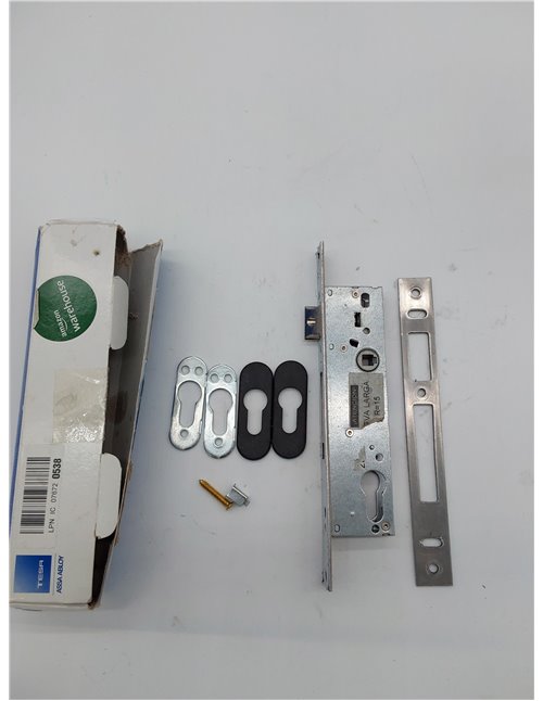 Tesa Assa Abloy 4210305NM Cerradura Monopunto De Palanca Basculante Para Perfiles metálicos Niquel Mate Entrada 30 mm 2210      