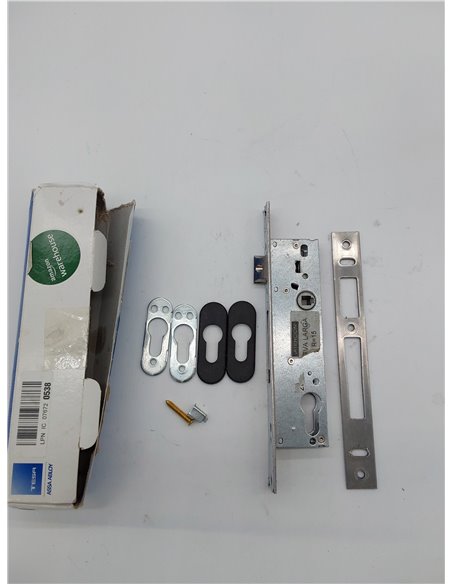 Tesa Assa Abloy 4210305NM Cerradura Monopunto De Palanca Basculante Para Perfiles metálicos Niquel Mate Entrada 30 mm 2210      