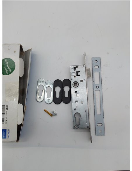 Tesa Assa Abloy 4210305NM Cerradura Monopunto De Palanca Basculante Para Perfiles metálicos Niquel Mate Entrada 30 mm 2210      