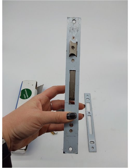Tesa Assa Abloy 4210305NM Cerradura Monopunto De Palanca Basculante Para Perfiles metálicos Niquel Mate Entrada 30 mm 2210      