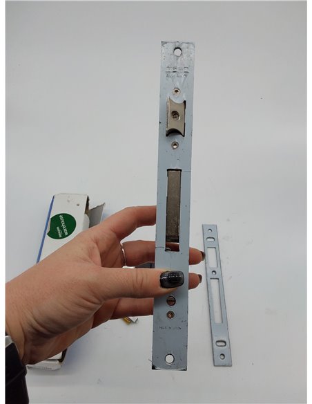 Tesa Assa Abloy 4210305NM Cerradura Monopunto De Palanca Basculante Para Perfiles metálicos Niquel Mate Entrada 30 mm 2210      