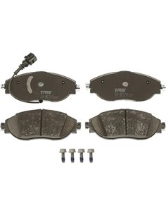 TRW GDB1918 Pastillas de Freno Juego de 4 para Skoda Octavia III (5E3, NL3, NR3) 2012-2021 Eje Delantero y otros vehículos      