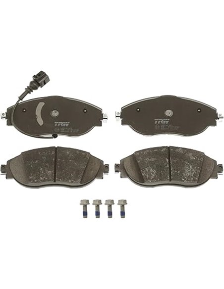 TRW GDB1918 Pastillas de Freno Juego de 4 para Skoda Octavia III (5E3, NL3, NR3) 2012-2021 Eje Delantero y otros vehículos      