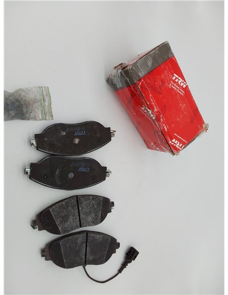 TRW GDB1918 Pastillas de Freno Juego de 4 para Skoda Octavia III (5E3, NL3, NR3) 2012-2021 Eje Delantero y otros vehículos      