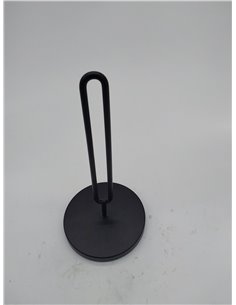 DDF iohEF Portarrollos Papel Cocina Negro, Soportes para Toallas de Papel de Acero Inoxidable con Base Ponderada        2