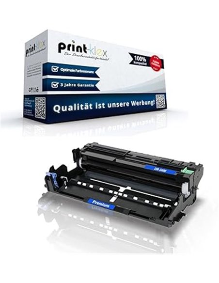 Print-Klex - Tambor compatible con Brother HL-L 5000D 5050DN 5100DN 5100DNT 5100DNT 5100DNTT 5100Series DR3400 - Tambor negro   