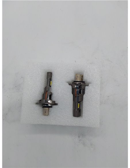 Afibraru H7 LED Bombillas, 22000LM 600% lámpara para Faros de Coche, 6000K Luces Blanca Fría, 1:1 Diseño Lámparas LED H7 Canbus 