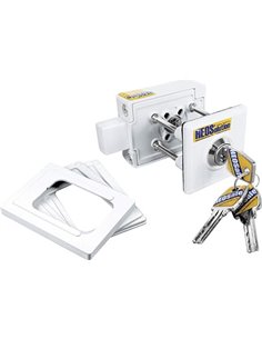 HeoSolution HEOSafe - Cerradura Adicional Blanca       