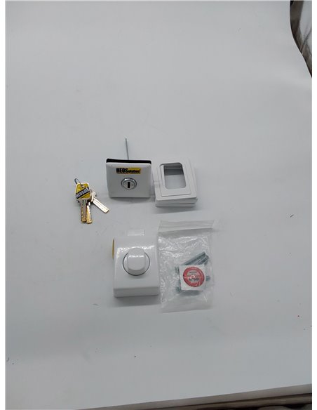 HeoSolution HEOSafe - Cerradura Adicional Blanca       