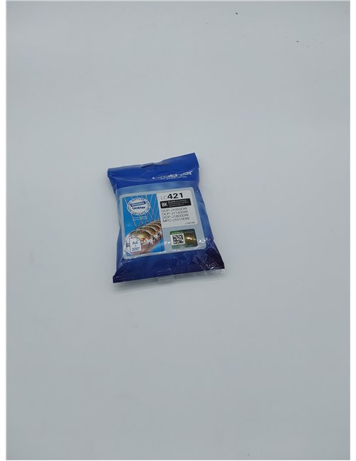 Brother LC421VAL Pack de 4 colores de cartuchos originales de tinta para las impresoras MFCJ1010DW y DCPJ1050DW       