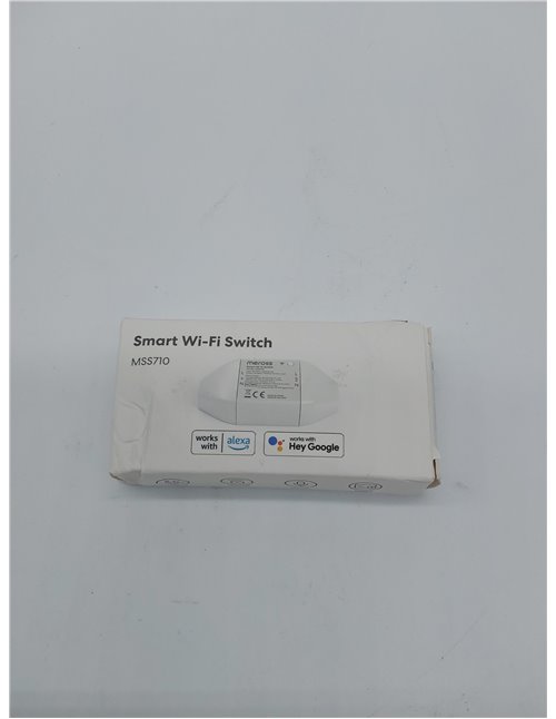 Meross Interruptor Universal Inteligente, Interruptor Inteligente 10A DIY Compatible con Alexa, Google Home y SmartThings, Inter
