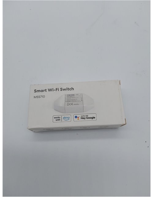 Meross Interruptor Universal Inteligente, Interruptor Inteligente 10A DIY Compatible con Alexa, Google Home y SmartThings, Inter