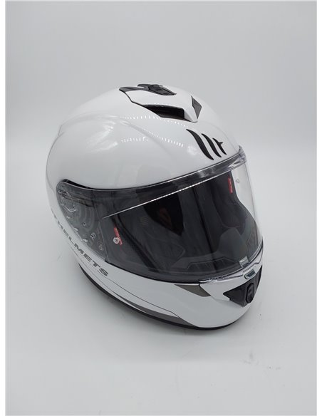 MT HELMETS Rapide Solid A0 Gloss Pearl White S       